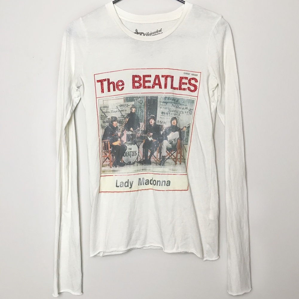 The Beatles Bejeweled Long-Sleeve Shirt